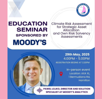 Climate Risk Assessment for Strategic Asset Allocation and Own Risk Solvency Assessments — Actuaries of Bermuda Event