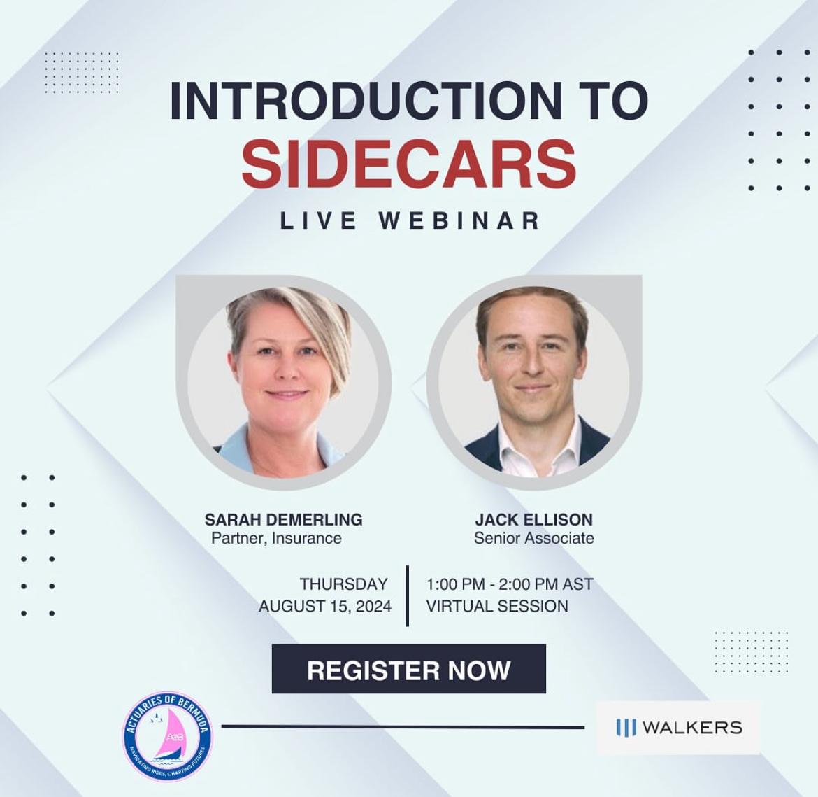 Introduction to Side Cars — Actuaries of Bermuda Event